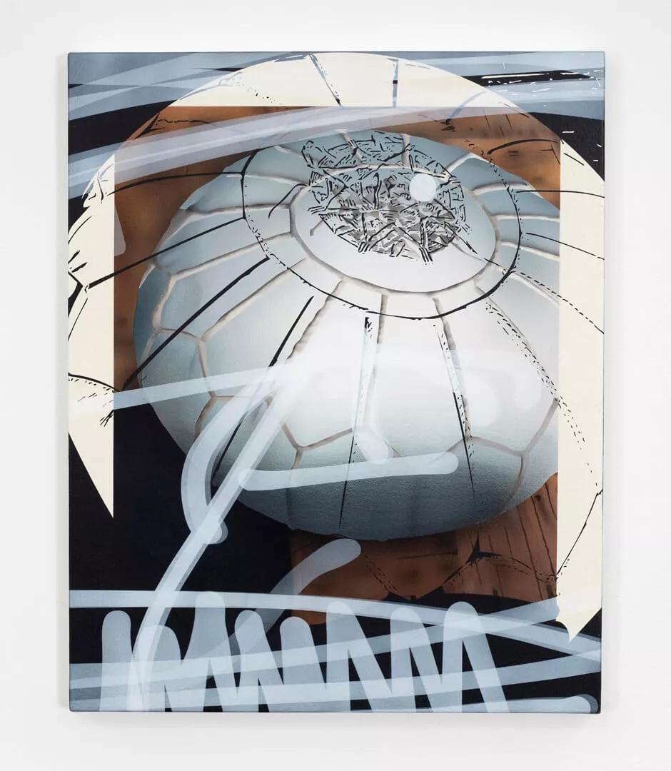 Thumbnail image for exhibition titled Group of four recent paintings: