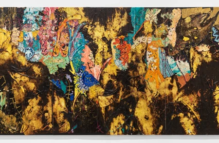 Thumbnail image for press titled Mark Bradford has revived abstract art. His New York show is a knockout.