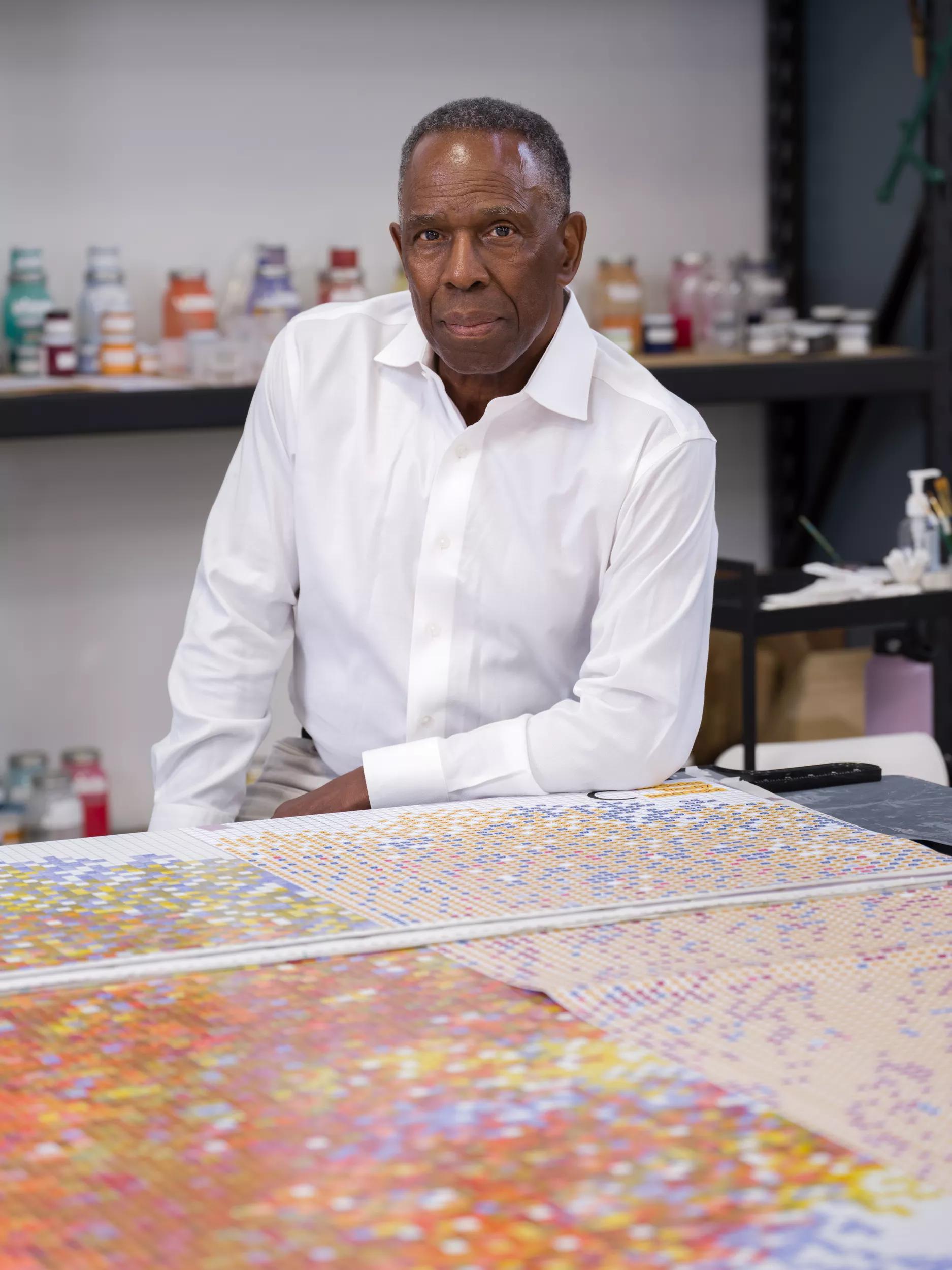 Hero image for event titled Artist Lecture: Charles Gaines on ‘Preserving the Starting Space’