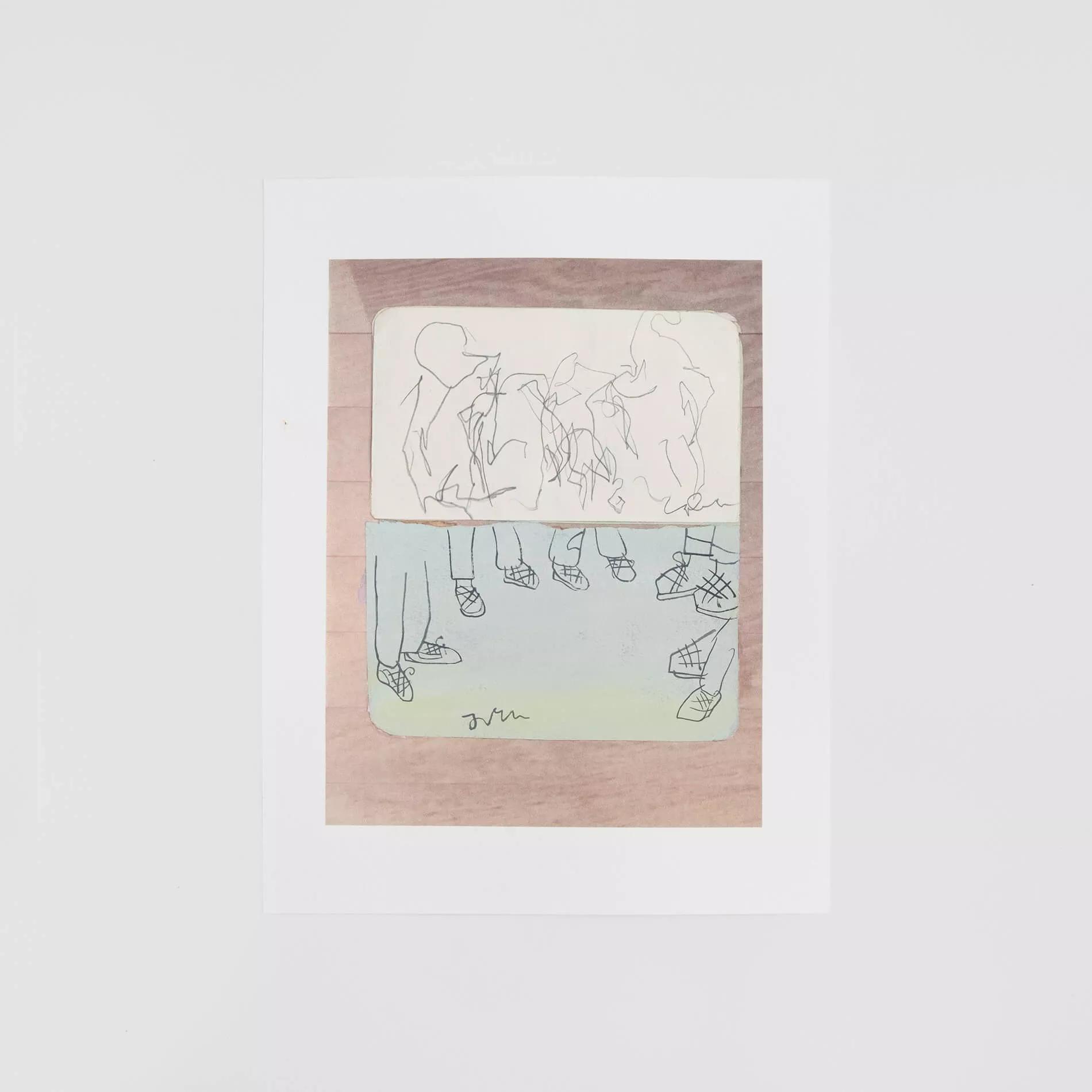 Thumbnail image for exhibition titled A Drawing Collabration with Shawn at End of the Day