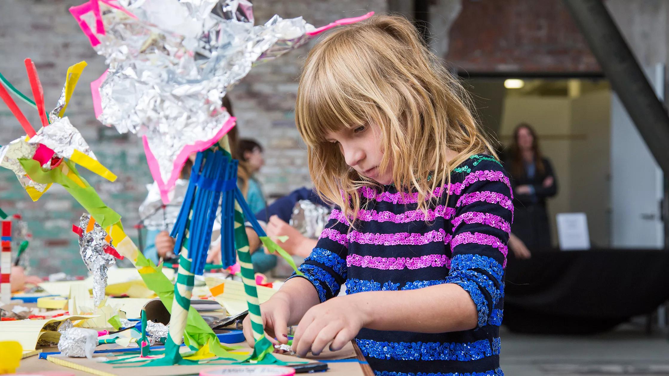 Hero image for event titled Family Studio Workshop: Holiday Market
