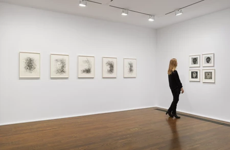 Thumbnail image for event called In Conversation: ‘Jack Whitten. Transitional Space. A Drawing Survey.’ with Phong Bui, Kelly Baum, and Julie Mehretu