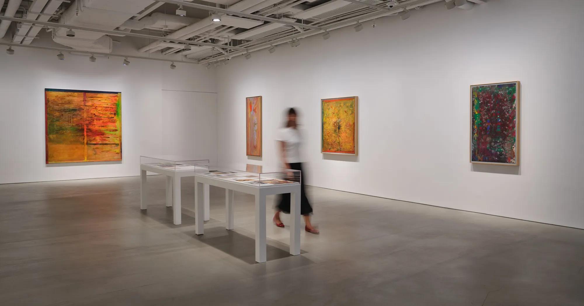 Hero image for exhibition titled Frank Bowling