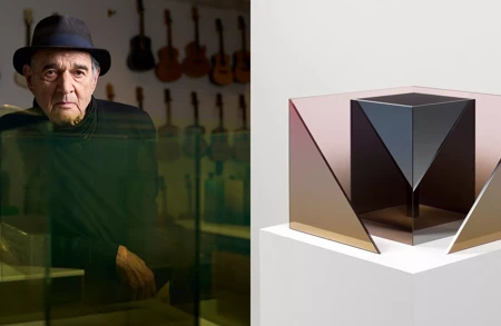 Thumbnail image for event called Exhibition tour: ‘Larry Bell. New Work’ with the artist