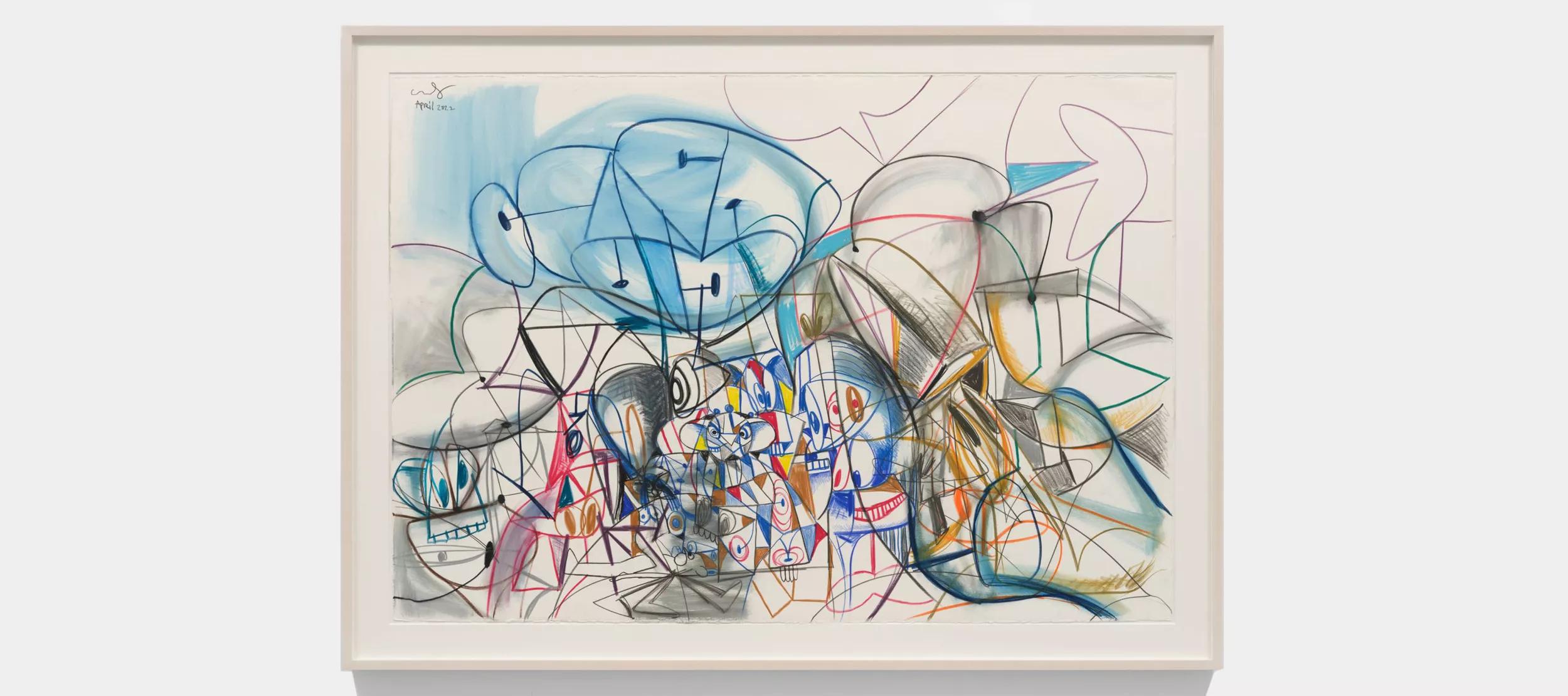 George Condo, Invasion, 2022 © George Condo. Photo: Thomas Barratt 