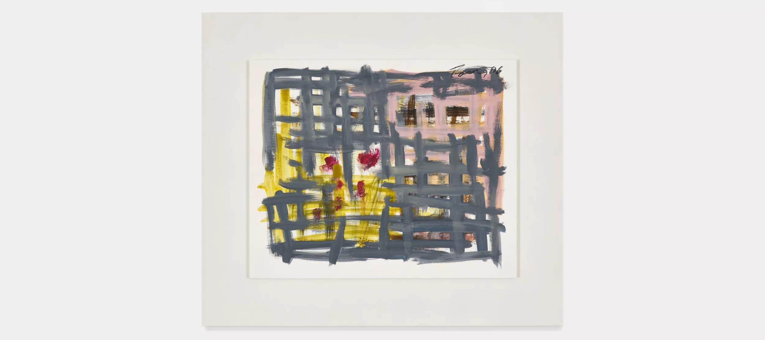 Günther Förg, Untitled, 2006 © Estate Günther Förg, Suisse / VG Bild-Kunst, Bonn 2022. Courtesy the Estate Günther Förg, Suisse. Photo: Jon Etter 
