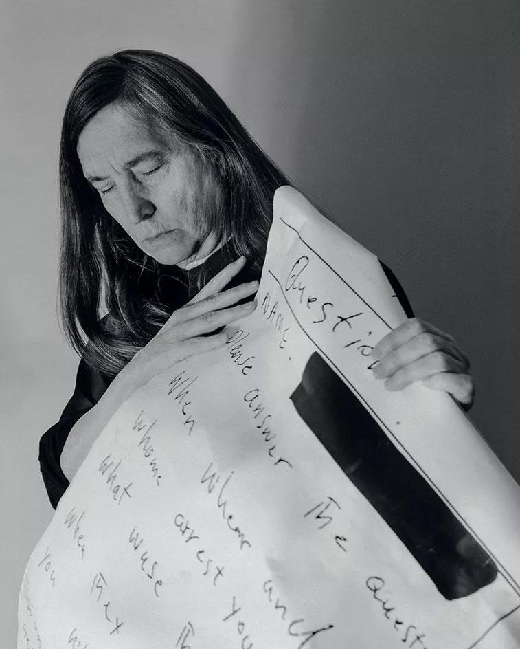Hero image for article titled Battle lines: artist Jenny Holzer proves that words are weapons