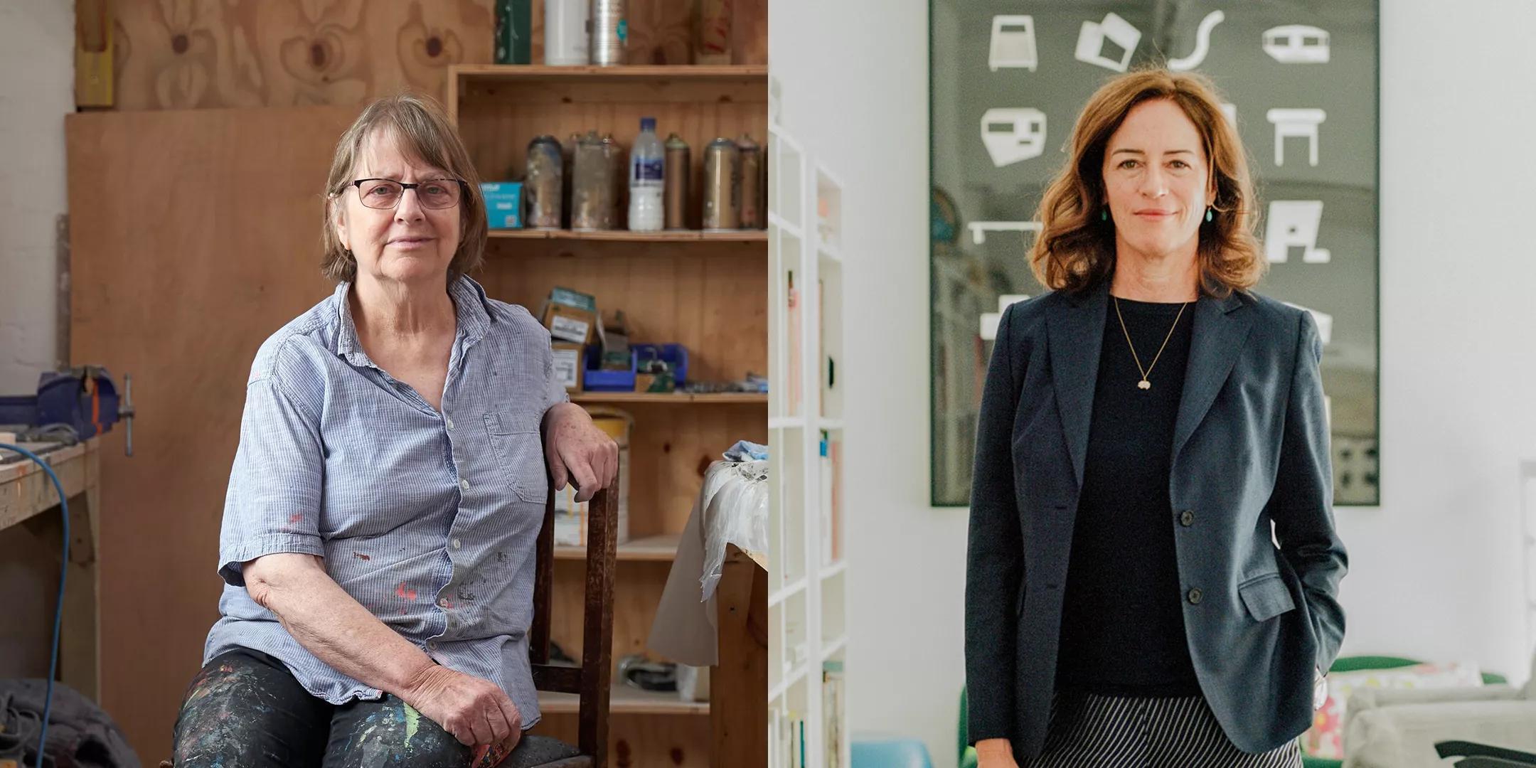 Hero image for event titled In Conversation: Phyllida Barlow and Sharon Johnston
