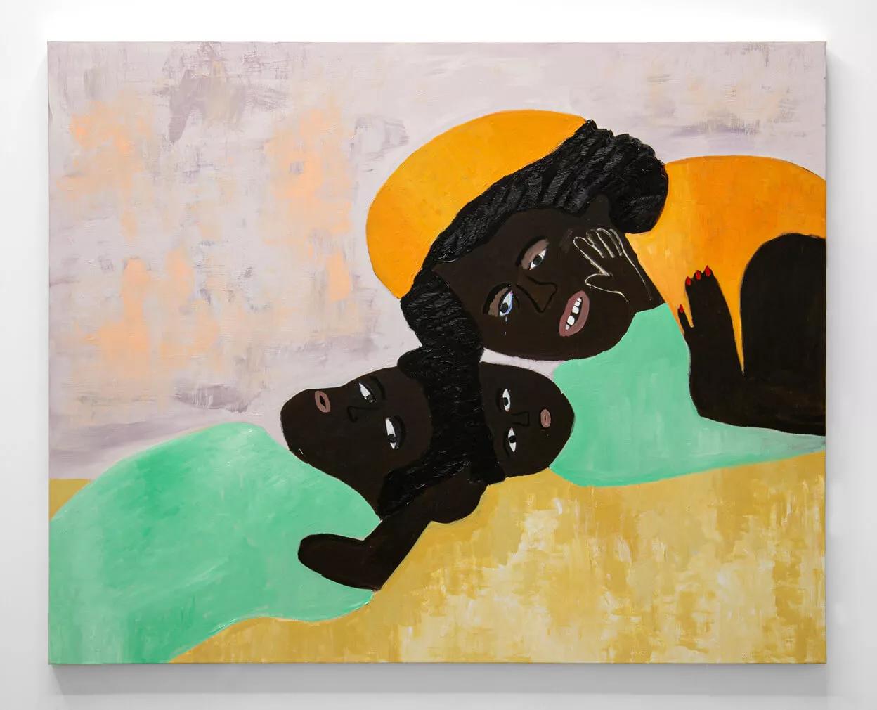 Image for exhibition titled Orange Moon Gives Birth