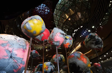 Thumbnail image for exhibition titled Phyllida Barlow<br>untitled: folly; baubles