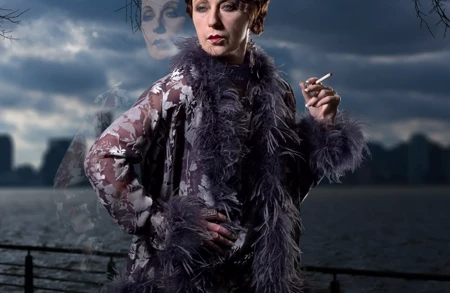 Thumbnail image for press titled Decoding Cindy Sherman’s Many Roles, From Straphanger to Society Dame