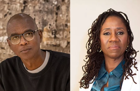 Thumbnail image for event called Friends in Conversation: Mark Bradford and Sherrilyn Ifill