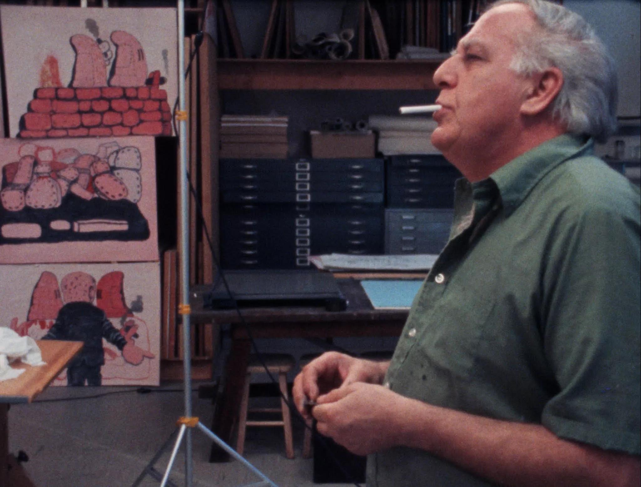 Hero image for event titled Screening: ‘Philip Guston: A Life Lived’