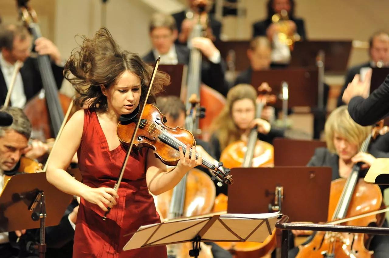 Hero image for event titled Ojai Music Festival Ears Open Event: 2018 Festival Director and Violinist Patricia Kopatchinskaja