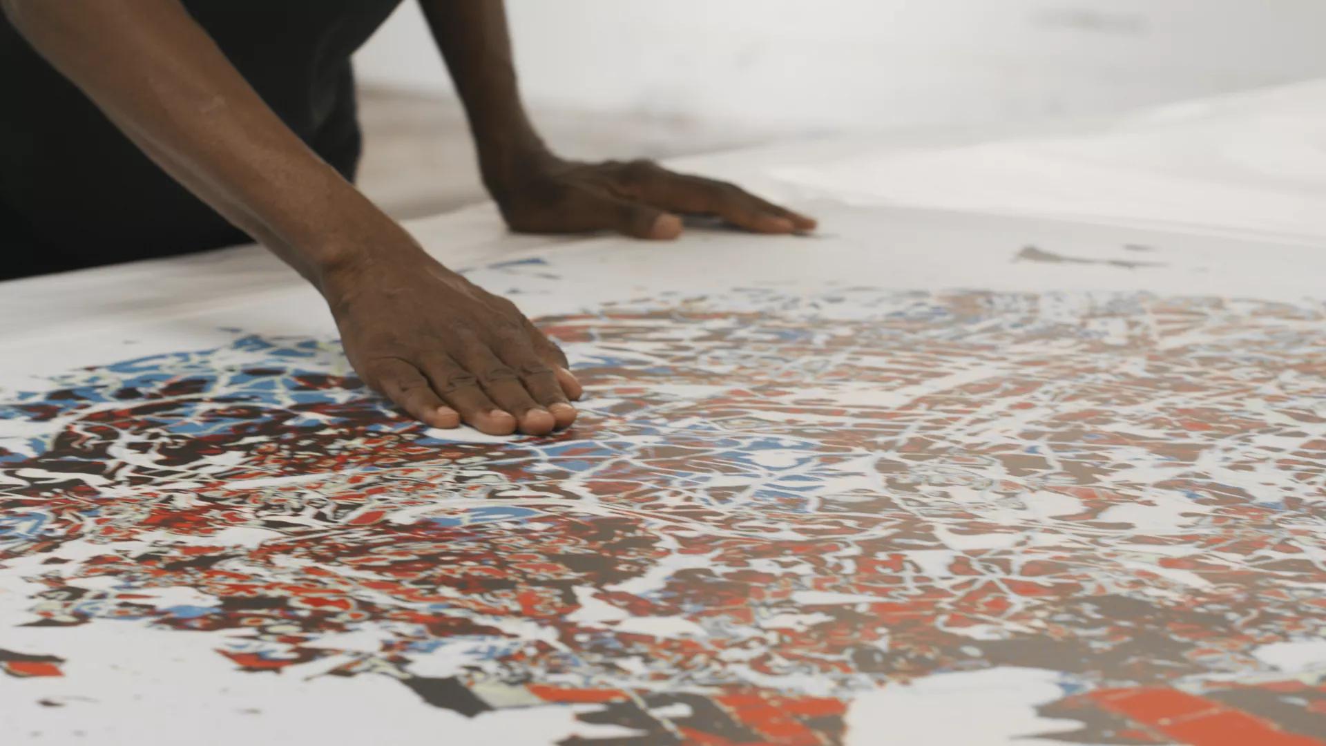 Image for Mark Bradford and Luther Davis on Printmaking