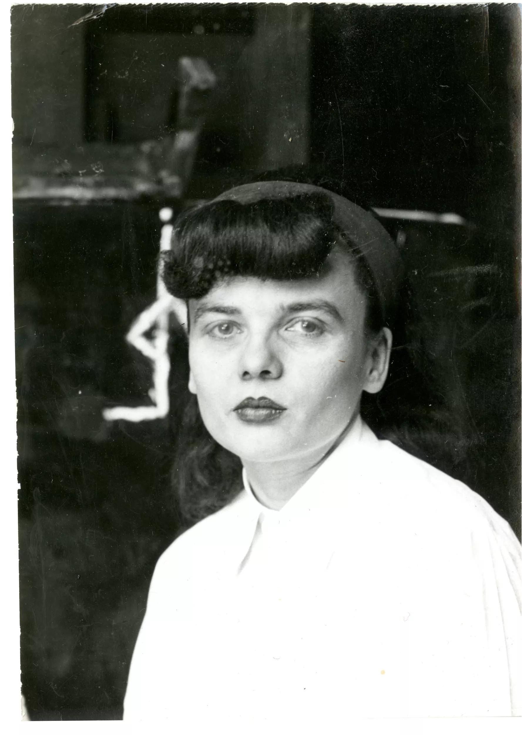 Ursula detail hero for for Retrospect: A rediscovery of the pioneering artwork of Jean Follett