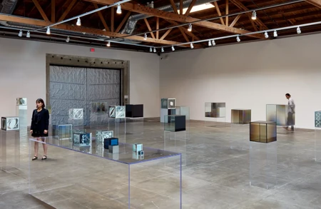 Thumbnail image for event called Discussion: The Architectonics of Larry Bell’s Glass Cube
