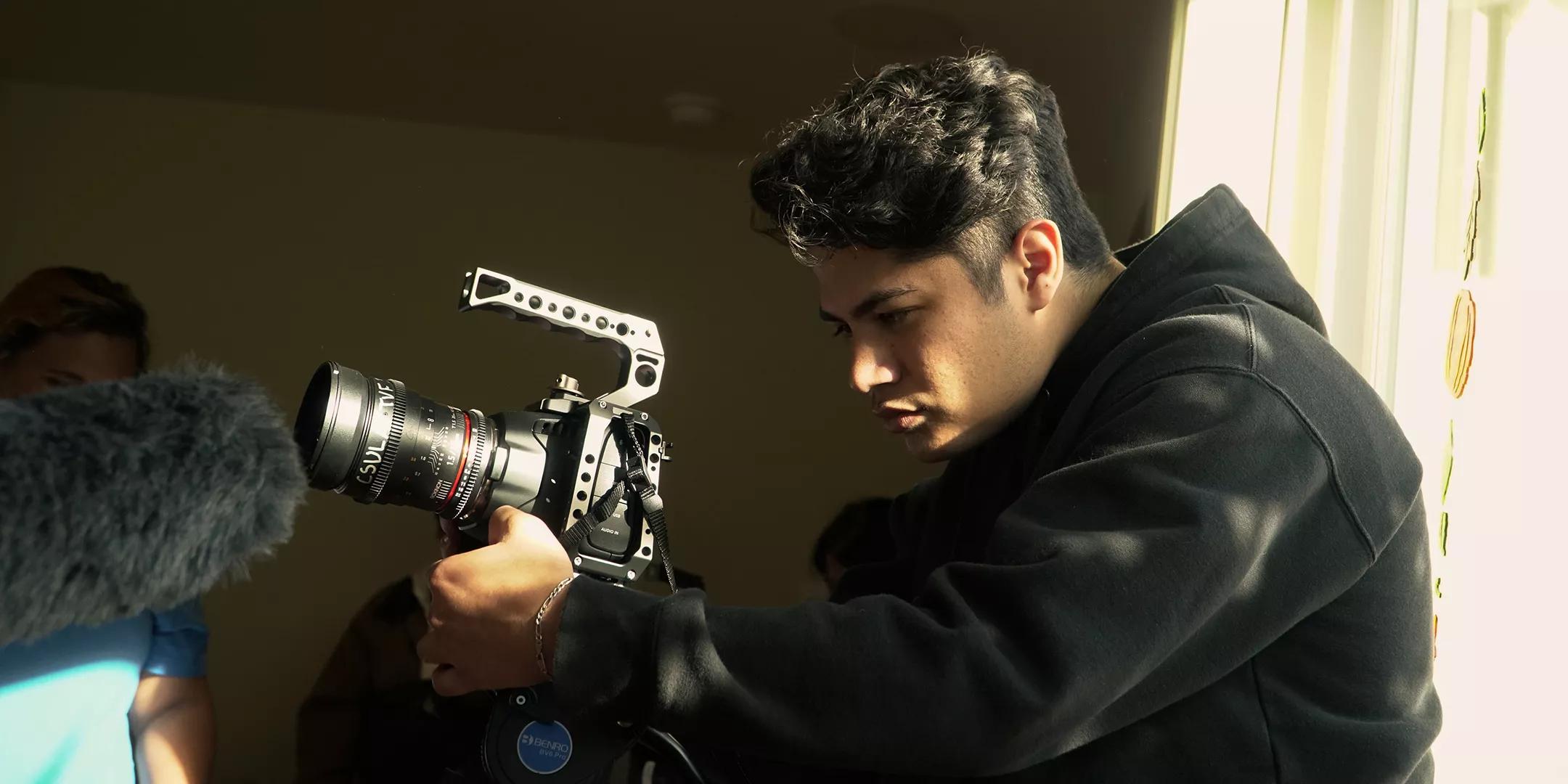 Hero image for event titled Screening: Cal State LA Community Impact Media Documentaries Fall 2022 Premiere