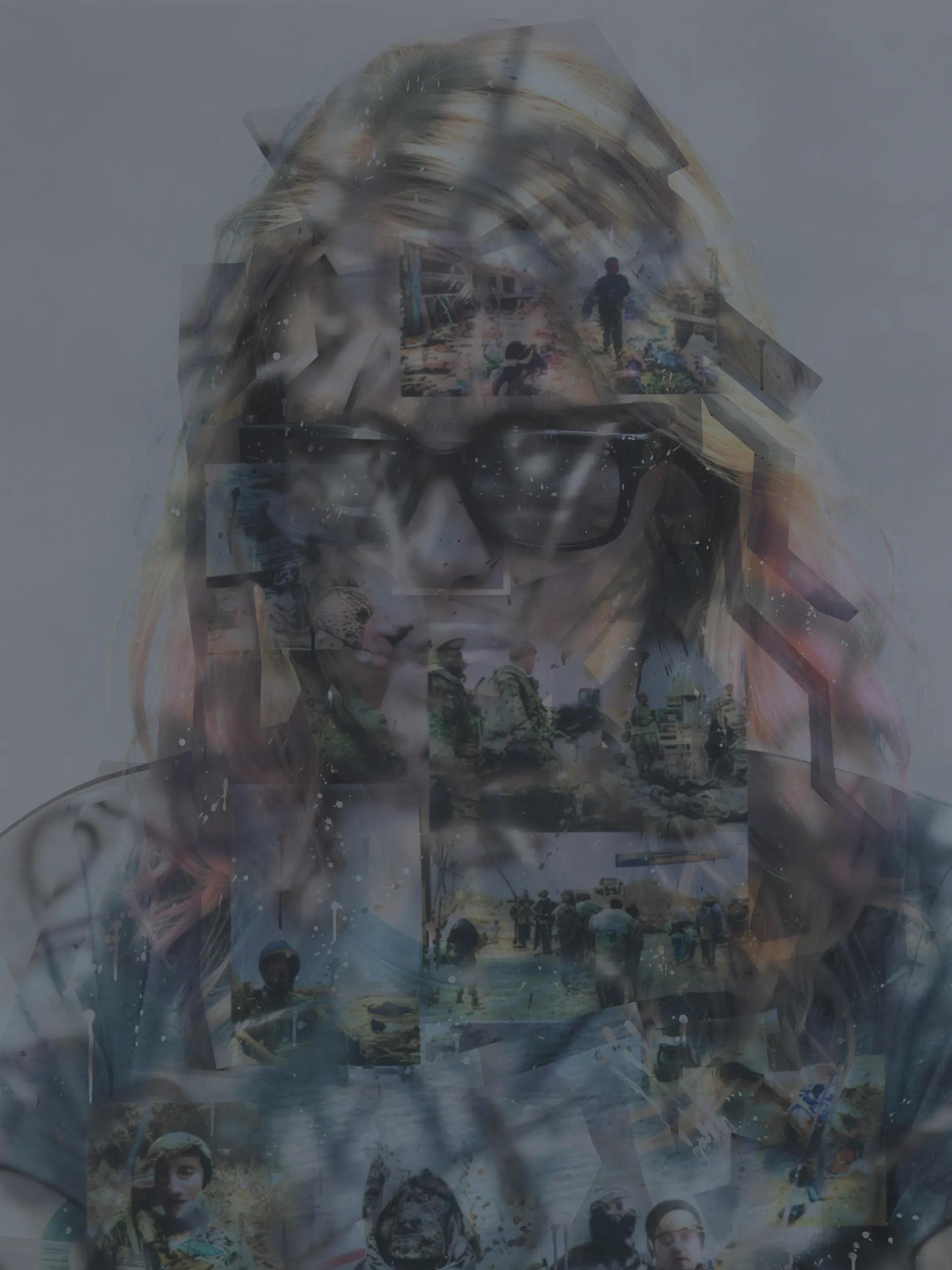 Hero image for event titled Opening Reception: ‘Avery Singer. War_overlays’