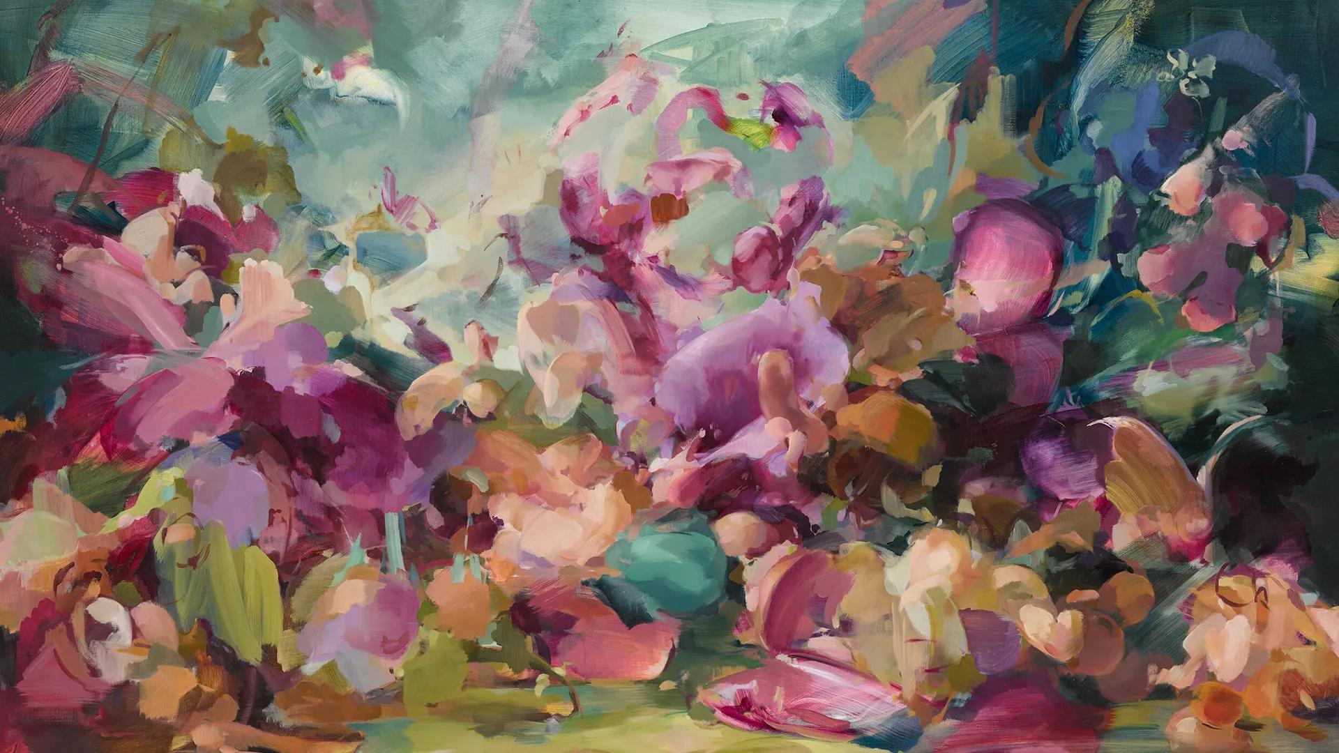Hero image for exhibition titled Flora Yukhnovich