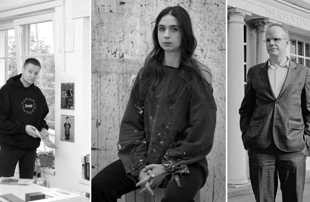 Thumbnail image for event called In Conversation: Avery Singer, Simon Denny and Hans Ulrich Obrist