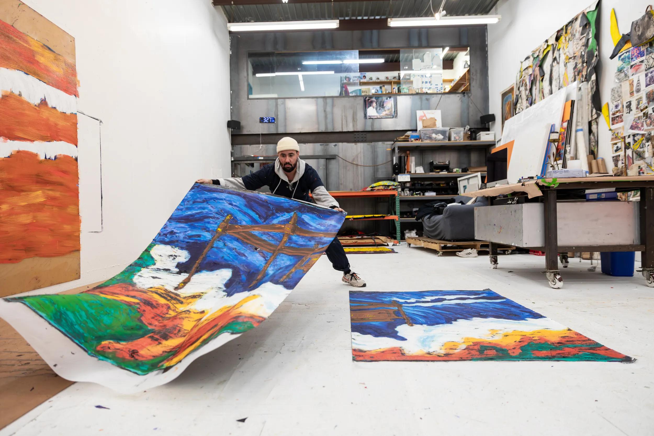 Hero image for event titled Exhibition Tour: ‘Angel Otero. Agua Salada’