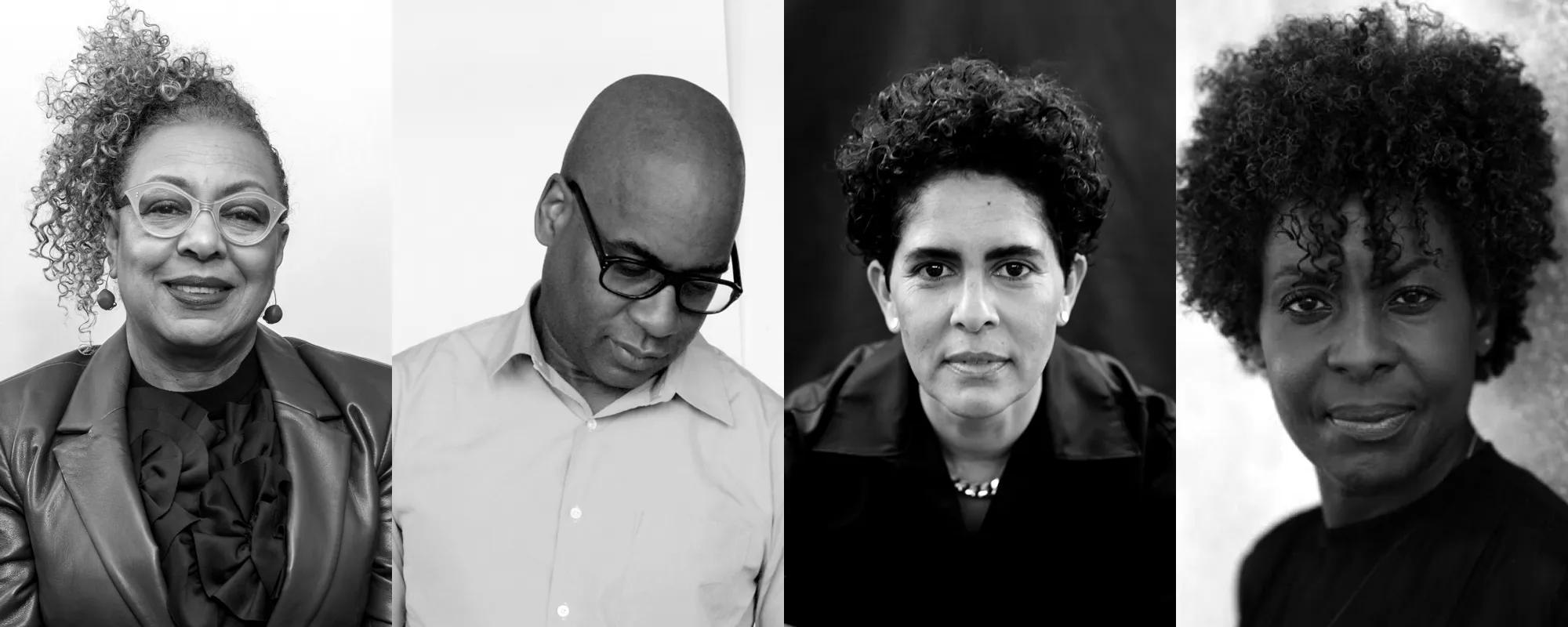 Hero image for event titled In Conversation: Glenn Ligon, Dr. Kellie Jones & Julie Mehretu with readings by Helga Davis 