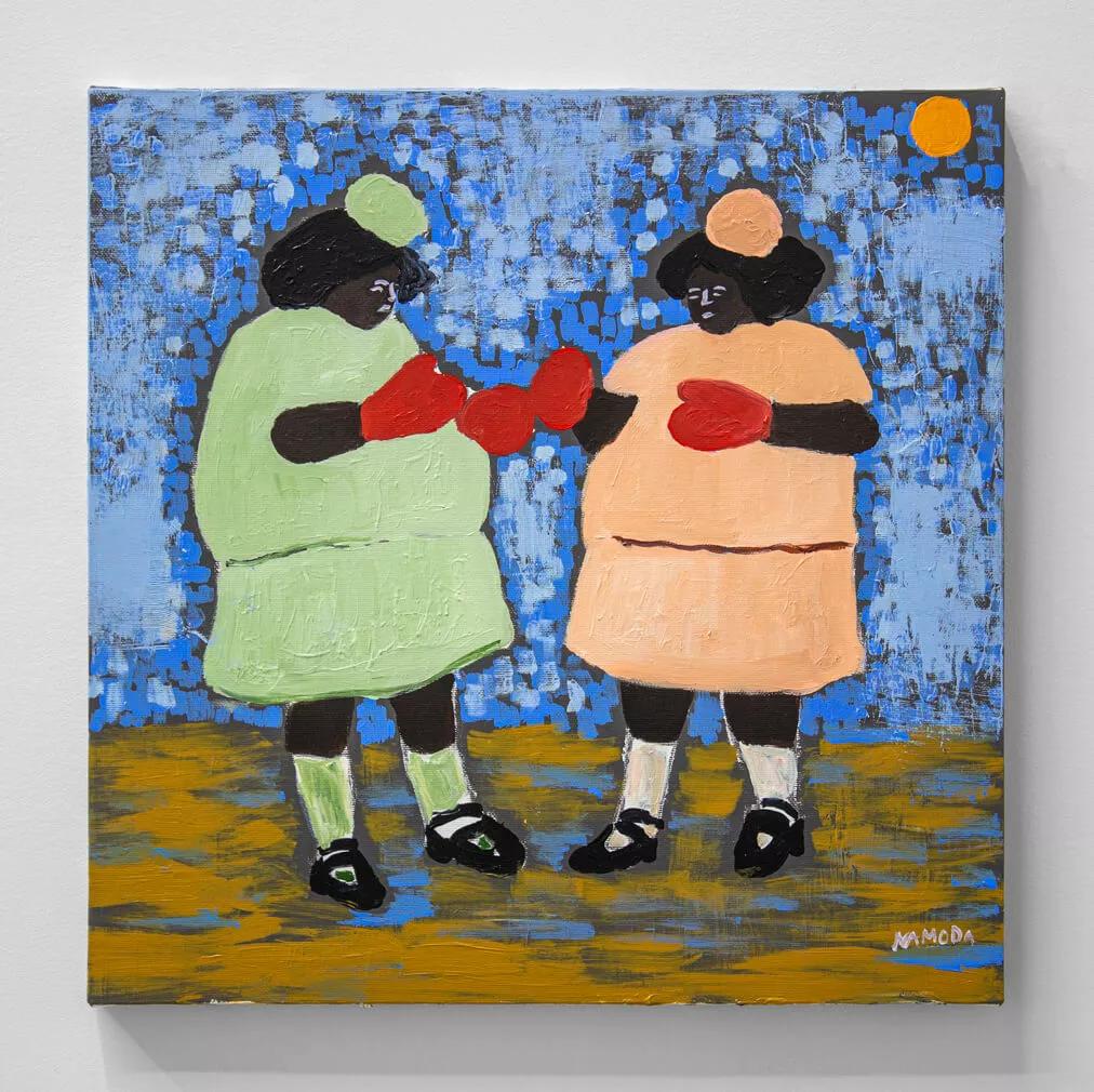 Image for exhibition titled Boxing Sisters Visit Venus