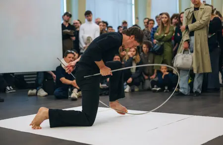 Image for news titled In performance: ‘KOO JEONG A. KANGSE X,’ by ZHdK Fine Art Students