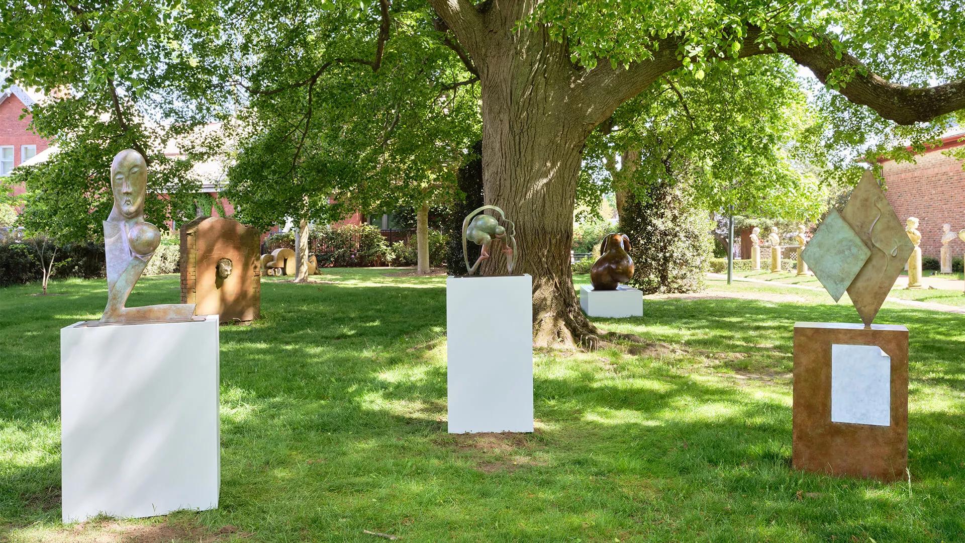 Thumbnail image for exhibition titled In the garden