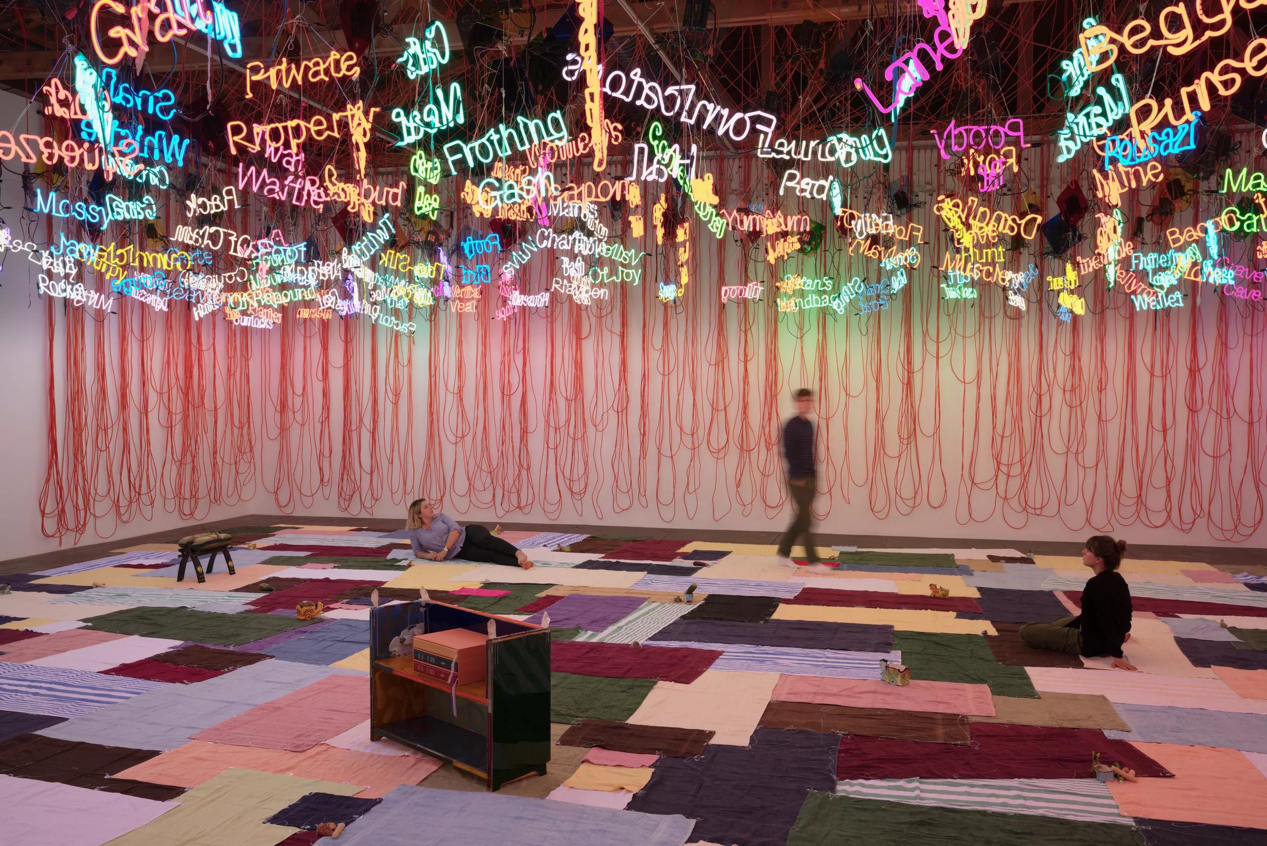 Hero image for event titled Exhibition Walkthrough with Russell Ferguson