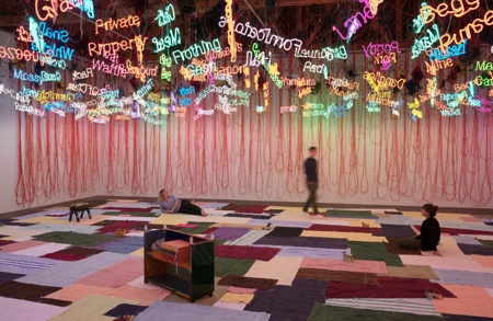 Thumbnail image for event called Exhibition Walkthrough with Russell Ferguson