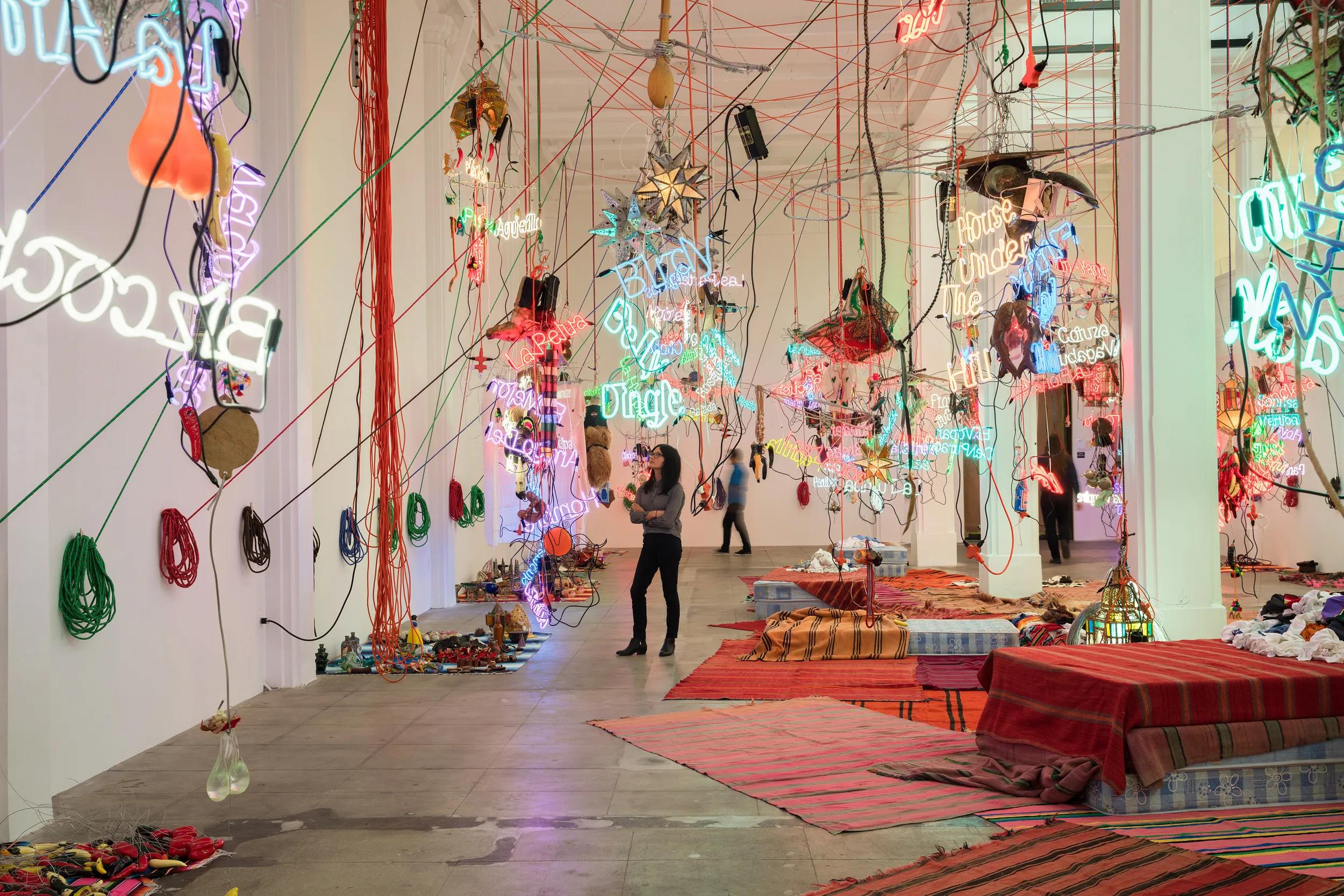 Installation view, ‘Jason Rhoades. Installations, 1994 – 2006,’ Hauser & Wirth Downtown Los Angeles, 2017. Photo: Fredrik Nilsen