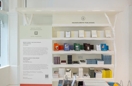 Image for news titled Hauser & Wirth Publishers Pop-Up at Mount Street Neighbourhood Arts Festival