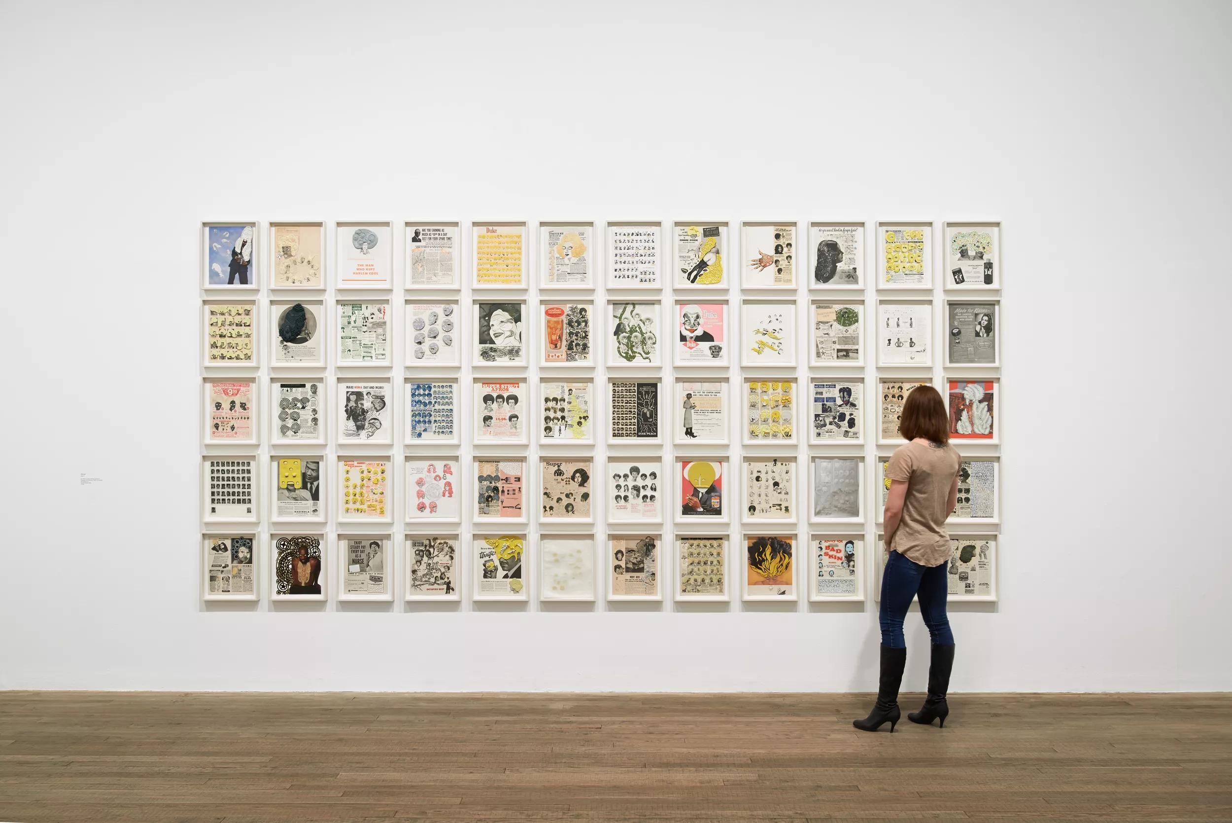 Hero image for article titled Ellen Gallagher at Tate Modern reviewed by Frieze