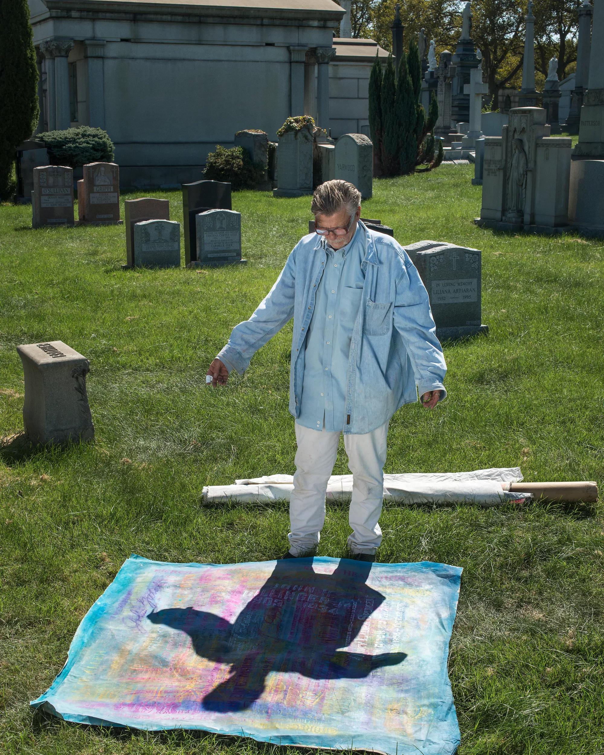 Ursula detail hero for for Graveside with Scott Covert: Painter of the dead