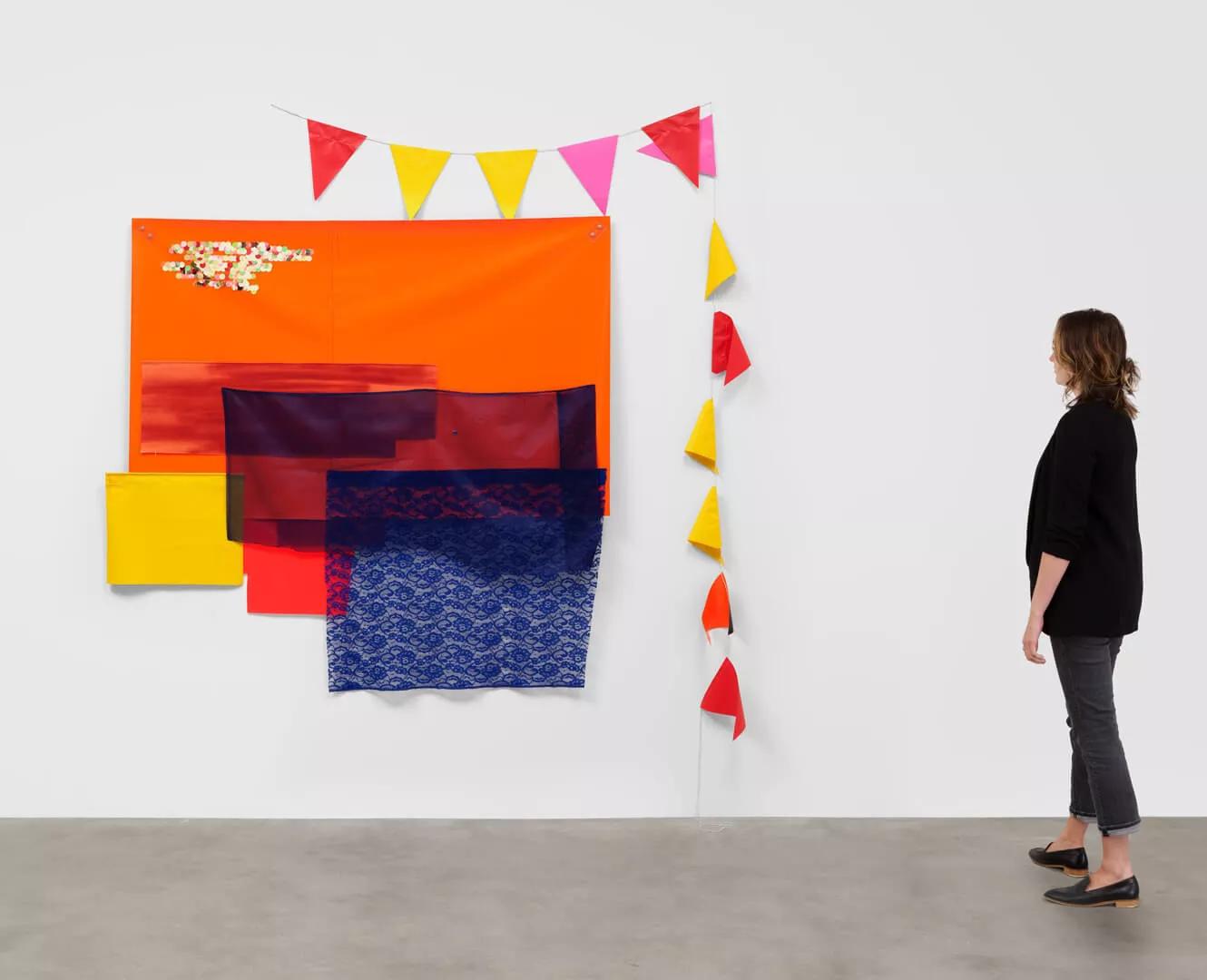 Thumbnail image for exhibition titled Sequin Light (Orange, with Kjerstin Rossi)