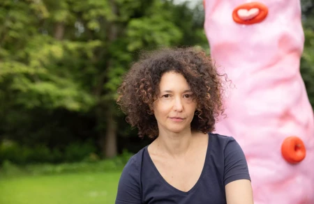 Thumbnail image for press titled Mika Rottenberg: ‘Giant things are often triggered by tiny reactions’