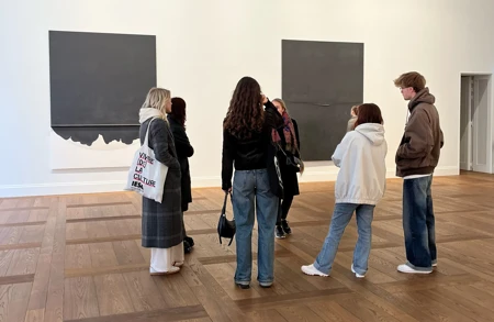 Thumbnail image for news titled Art and Design Students Respond to Takesada Matsutani in Paris