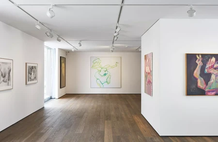 Thumbnail image for exhibition titled Maria Lassnig & Cindy Sherman