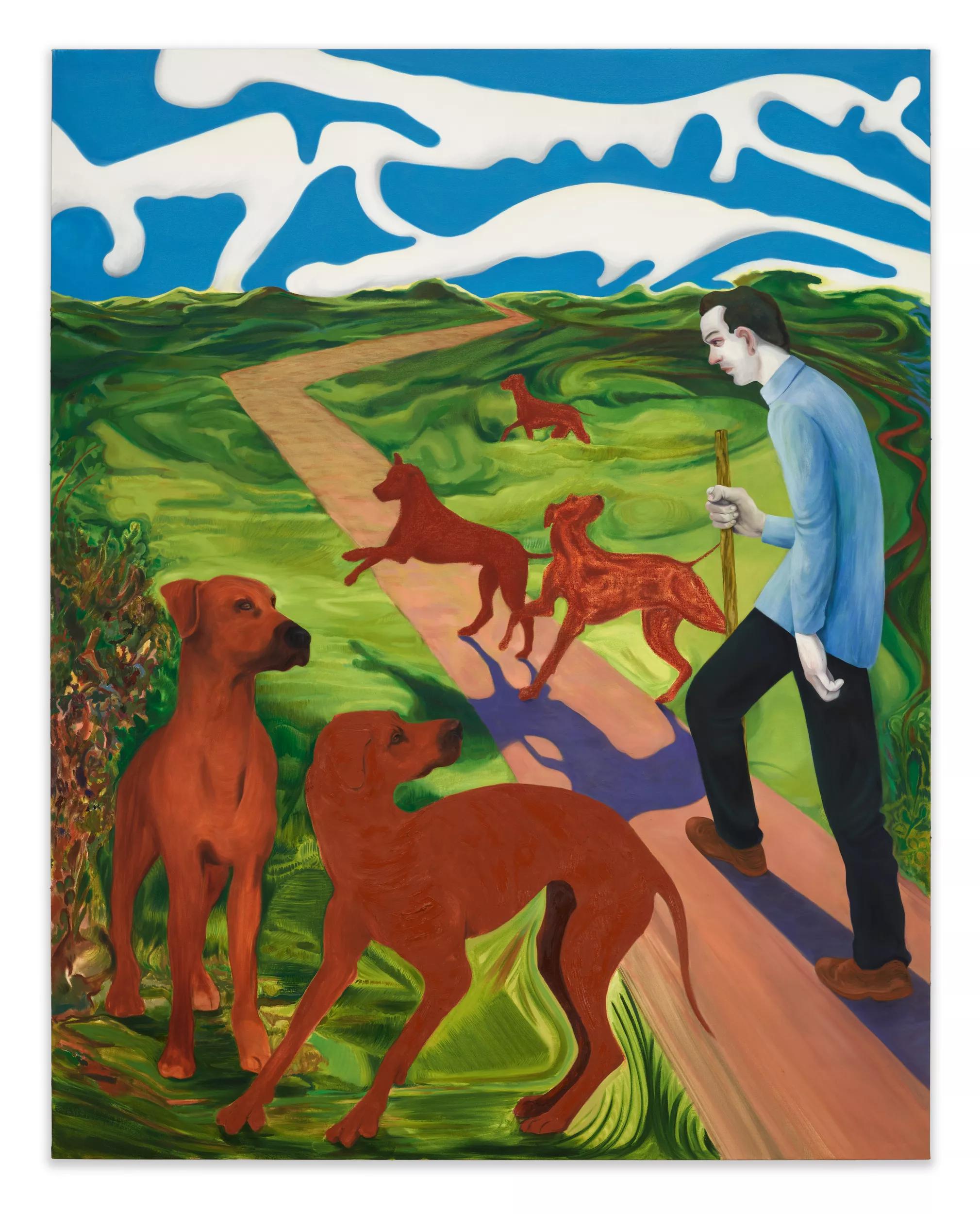 Hero image for event titled Opening day: ‘Nicole Eisenman. Where I Was, It Shall Be’