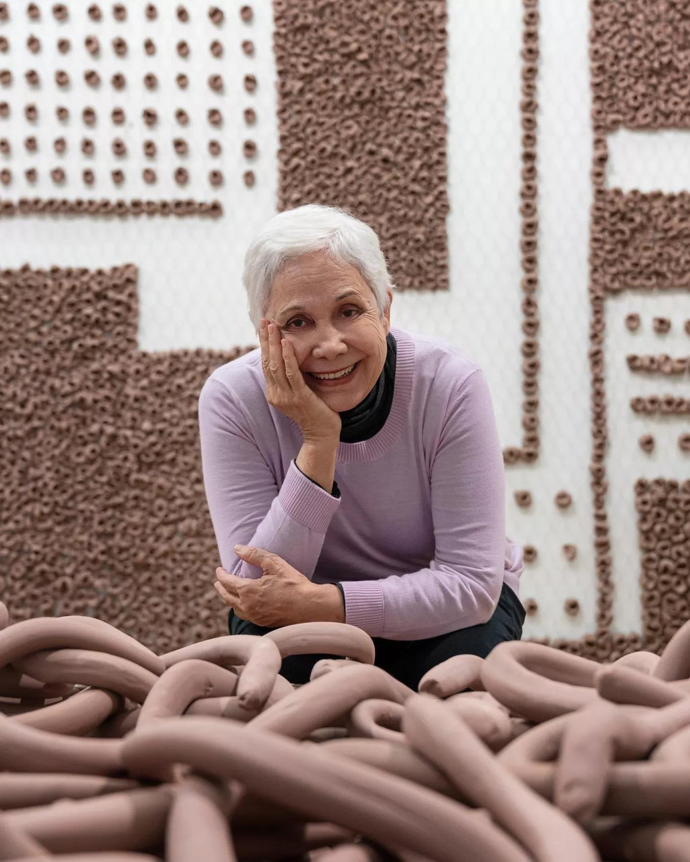 Hero image for article titled Anna Maria Maiolino to Receive the Golden Lion Lifetime Achievement Award of the Biennale Arte 2024
