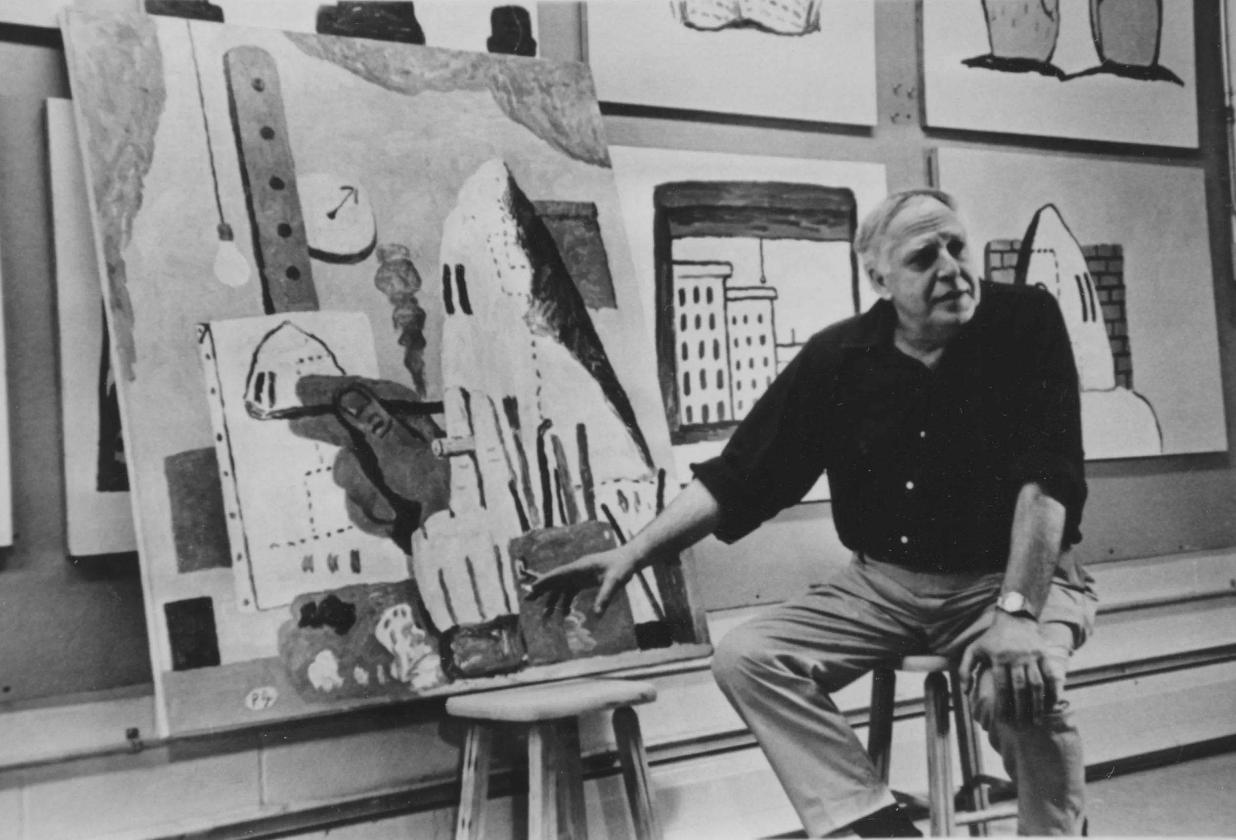 Hero image for event titled Screening of ‘Philip Guston: A Life Lived’
