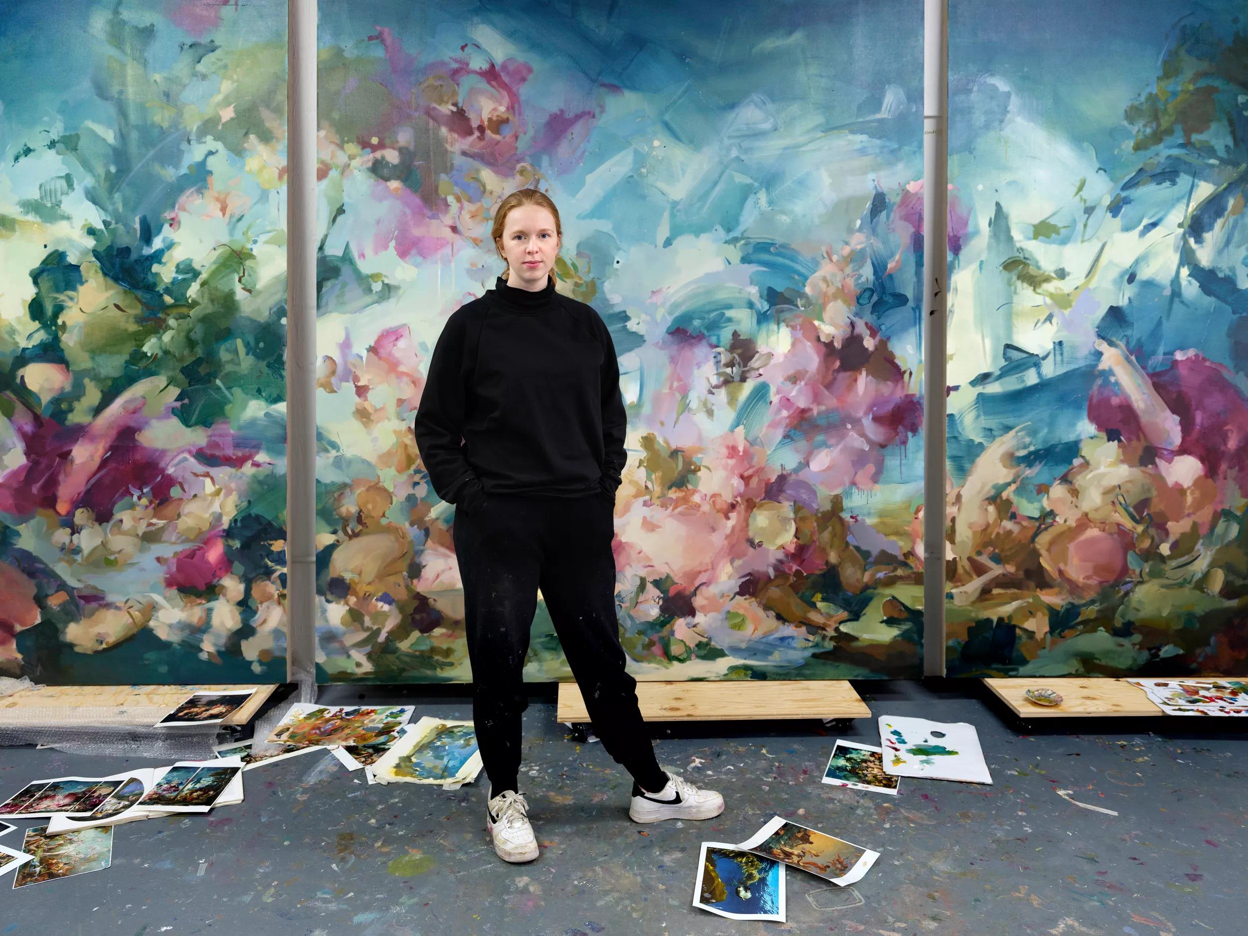 Hero image for article titled Welcoming Flora Yukhnovich to Hauser & Wirth