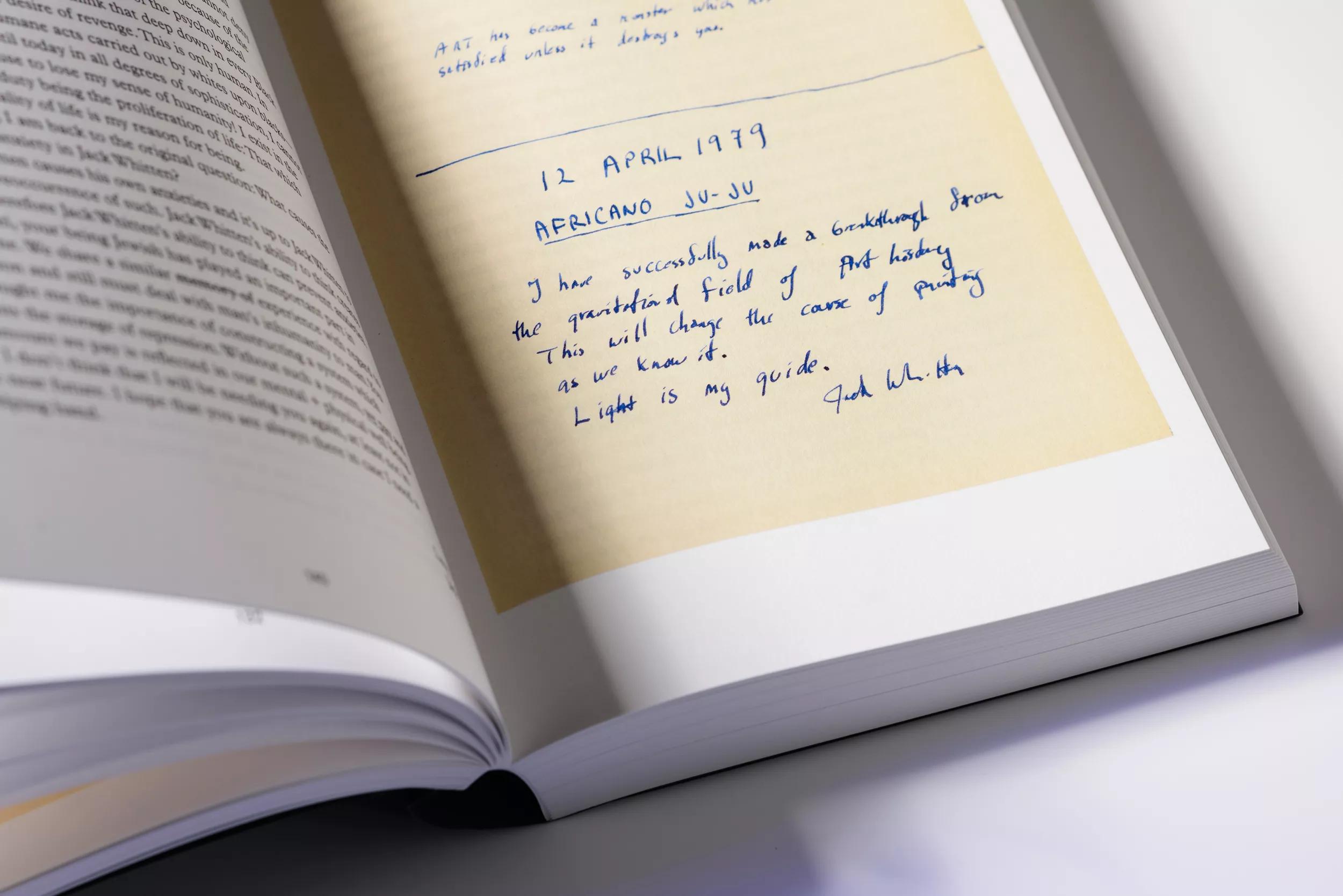 Hero image for event titled Reading & Book Launch: Jack Whitten ‘Notes from the Woodshed’