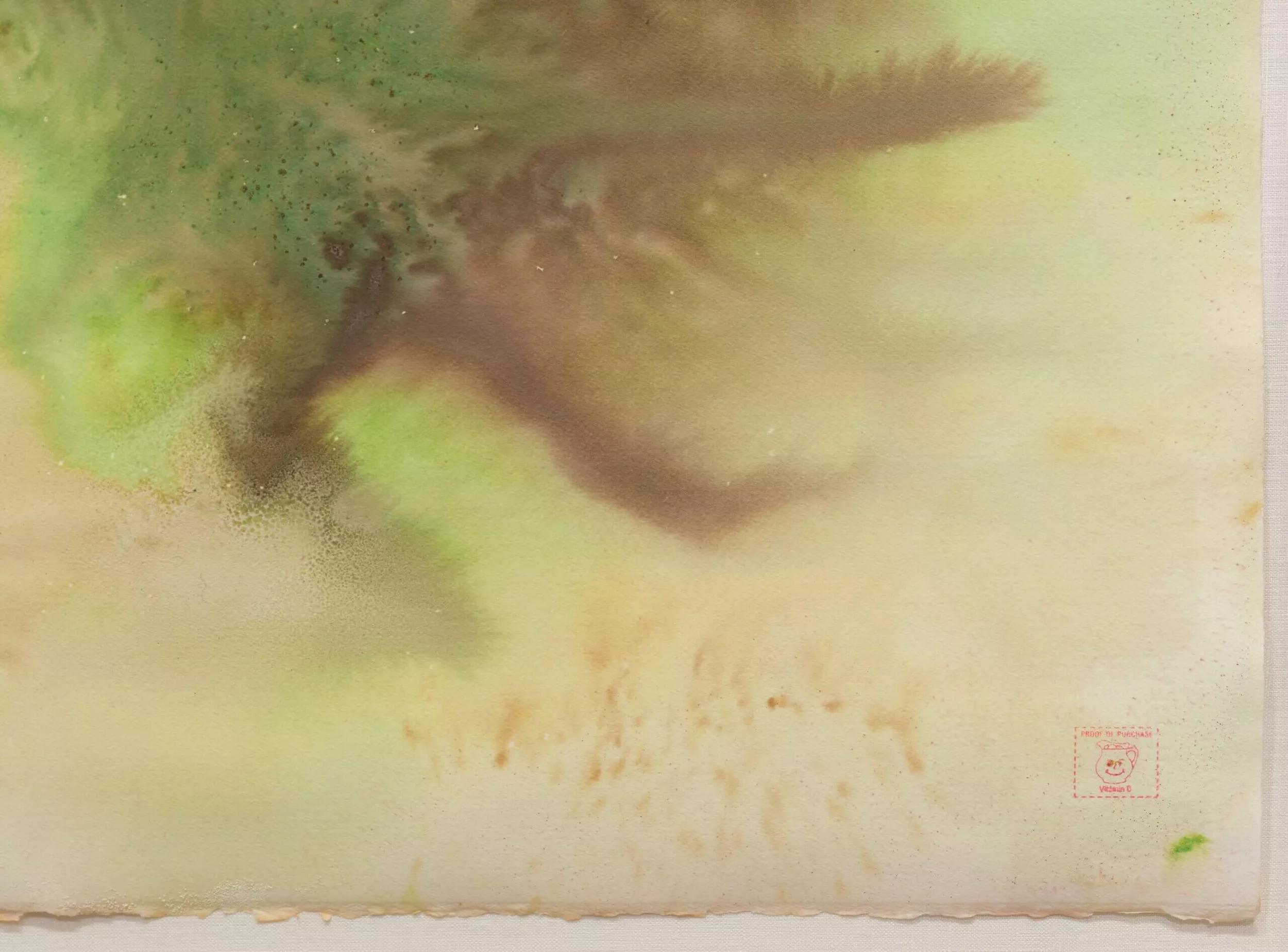 Thumbnail image for exhibition titled Untitled (Kool-Aid Drawing)