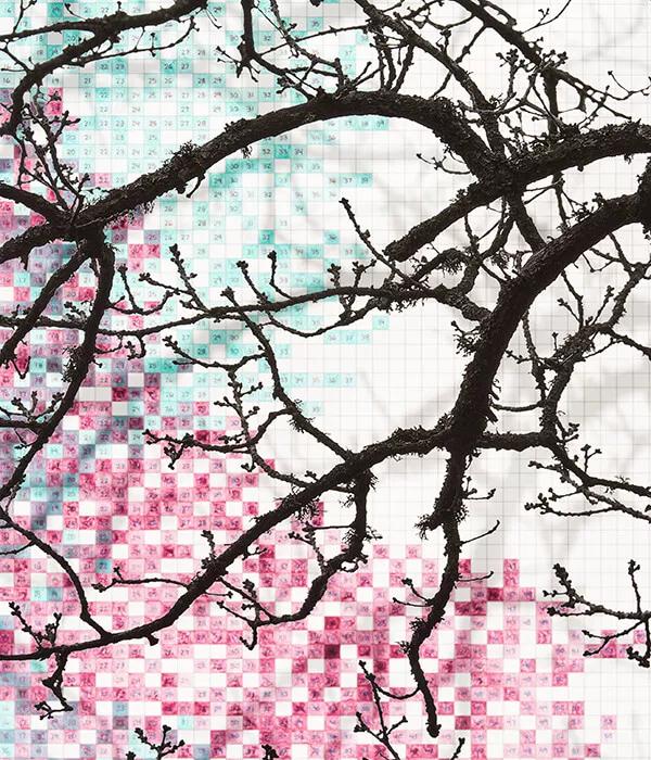 Thumbnail image for exhibition titled Numbers and Trees: London Series 2, Tree #2, Compter Passage