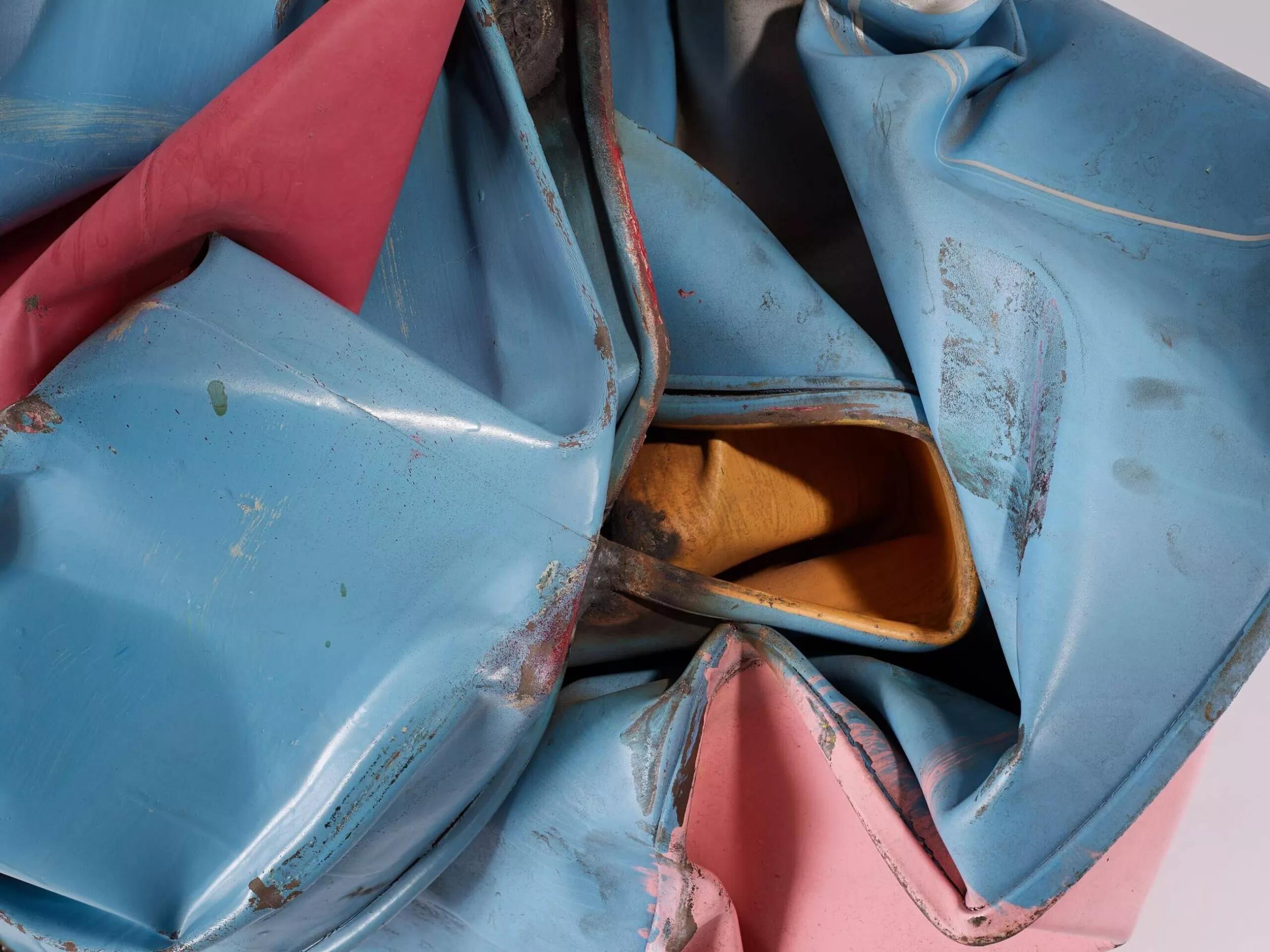 Hero image for exhibition titled John Chamberlain