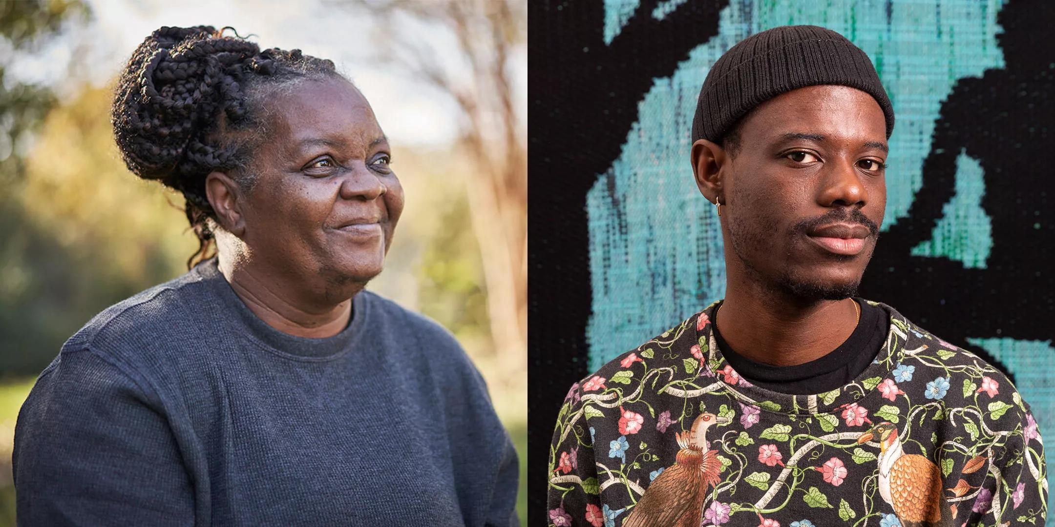 Hero image for event titled In Conversation: Mary Margaret Pettway with Diedrick Brackens