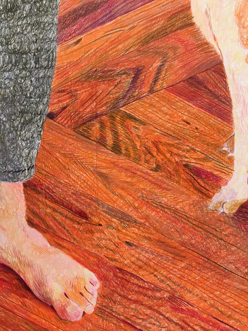 Thumbnail image for exhibition titled Doorway<br>(Janus ears and dog)